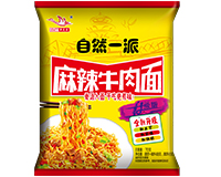 自然一派麻辣牛肉面